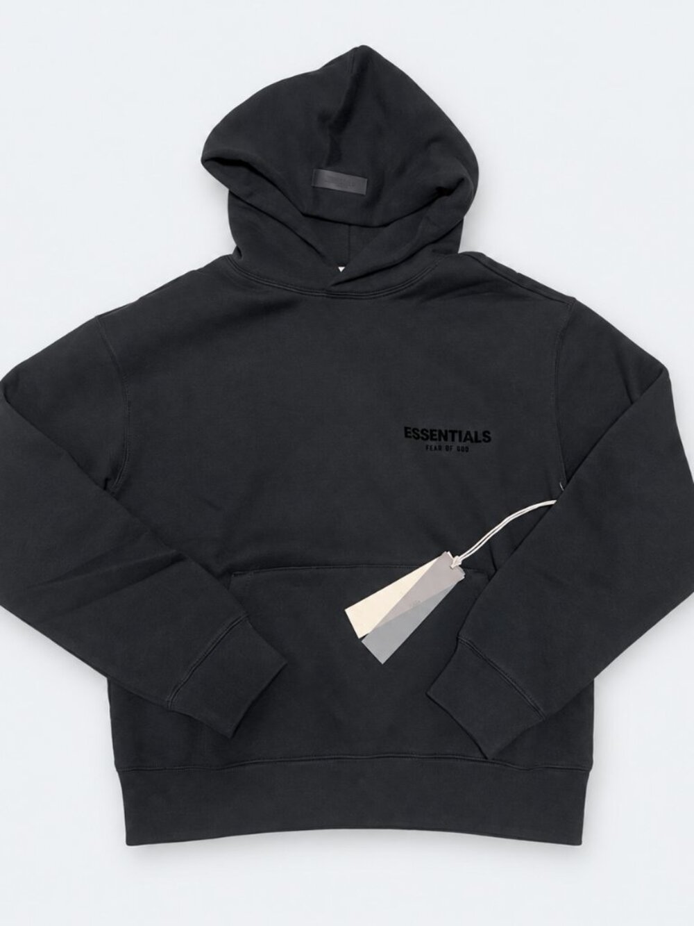 Essentials Fear of God Limo Black Hoodie